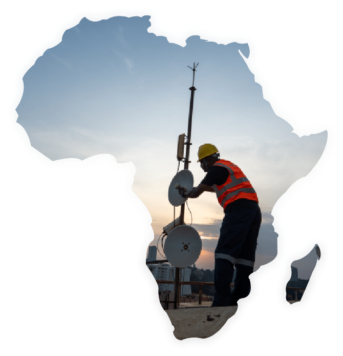 map-workers-2 Communications Solutions Provider who builds Pan-African